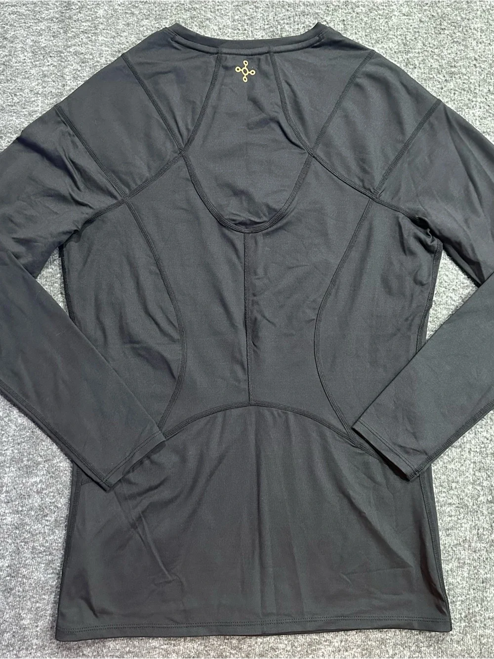 Tommie Copper Youth Large Black Compression Long Sleeve Performance Shirt